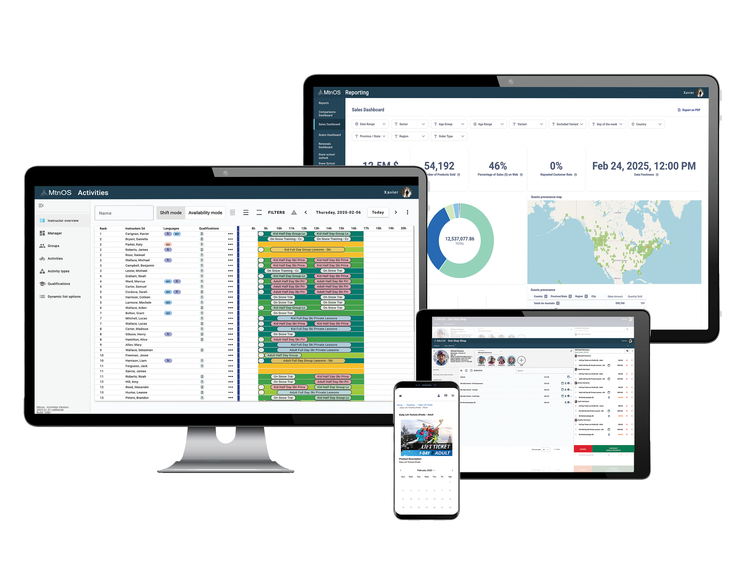 screenshot of accesso Paradox
